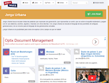 Tablet Screenshot of jergaurbana.com